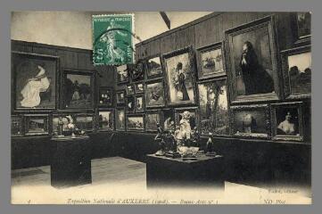 1 vue  - 4. Exposition Nationale d\'Auxerre 1908. Beaux Arts n° 1 (ouvre la visionneuse)