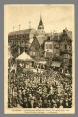 1 vue  - Auxerre. Concours international de musique 1934. Place Charles Surugue, le Kiosque (ouvre la visionneuse)