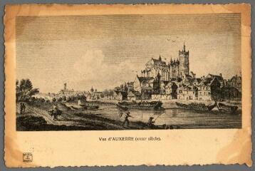 1 vue  - Vue d\'Auxerre (XVIIIe siècle). (ouvre la visionneuse)