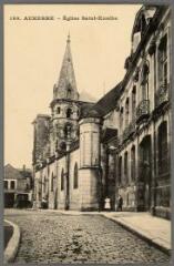 1 vue  - 189. Auxerre. L\'église Saint Eusèbe. (ouvre la visionneuse)
