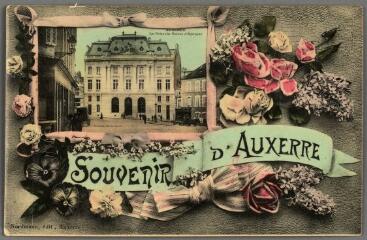 1 vue  - Souvenir d\'Auxerre. (ouvre la visionneuse)
