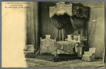1 vue  - La Retraite Illuminée Auxerroise du 2 août 1908. M. et Mme Denis, par M. Joumat. (ouvre la visionneuse)