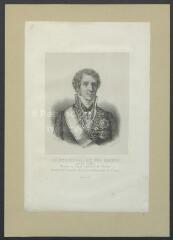 1 vue  - Portrait de Etienne Chaillou des Barres, ancien préfet Conseiller Général de l\'Yonne (ouvre la visionneuse)