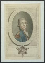 1 vue  - Portrait de Scipion Charles Victor Auguste de la Garde, marquis de Chambonas, Maire de Sens, Ministre des Affaires Etrangères de Louis XVI (ouvre la visionneuse)