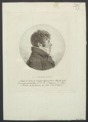 1 vue  - Portrait de Simon Chenard, artiste de l\'Opéra Comique Impérial, né à Auxerre (ouvre la visionneuse)