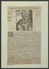 1 vue  - Portrait de Pierre Roger, pape sous le nom de Clément VI, archevêque de Sens (ouvre la visionneuse)