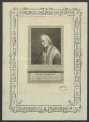 1 vue  - Portrait de Nicolas Creuzot, curé de la paroisse Saint-Loup à Auxerre, mort en 1761 (ouvre la visionneuse)