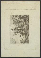 1 vue  - Scène représentant le franchissement d\'un pont par Louis-Nicolas Davout (Davoust ?), 1770-1823, maréchal de France, duc d\'Auerstaedt, prince d\'Eckmuhl (ouvre la visionneuse)