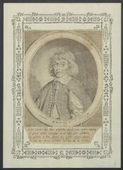 1 vue  - Portrait de Charles d\'Assoucy, évêque né à Soucy (Yonne) (ouvre la visionneuse)