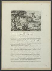 1 vue  - Scène du 10 brumaire an IX (31 octobre 1800), représentant des actes de courages de la famille Aubry, à Vermenton (Yonne) (ouvre la visionneuse)