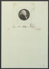 1 vue  - Portrait de M. Latour d\'Auxerre (ouvre la visionneuse)
