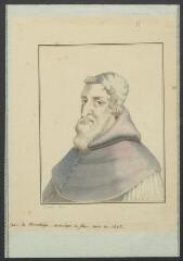 1 vue  - Portrait de Jean de Montagu, archevêque de Sens, chancelier de France (ouvre la visionneuse)