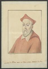 1 vue  - Portrait de Nicolas de Pellevé, mort en 1594, archevêque de Sens, cardinal de France (ouvre la visionneuse)