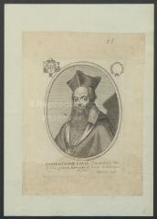 1 vue  - Portrait de Jacques Davy du Perron, 1556-1618, évêque d\'Evreux, puis archevêque de Sens, grand aumônier de France, cardinal de France (ouvre la visionneuse)