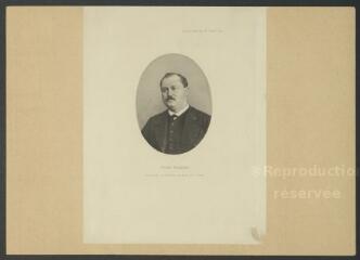 1 vue  - Portrait de Jules Regnier, président du Conseil général de l\'Yonne (ouvre la visionneuse)