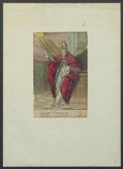 1 vue  - Portrait de Saint-Savinien, premier évêque de Sens (ouvre la visionneuse)