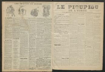 3 vues  - Le Pioupiou de l’Yonne : organe trimestriel des jeunesses socialistes du département, n° 2, 1901 (ouvre la visionneuse)
