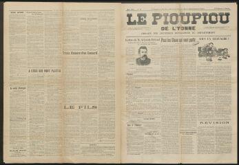 3 vues  - Le Pioupiou de l’Yonne : organe des jeunesses socialistes du département, n° 12, mars 1910 (ouvre la visionneuse)