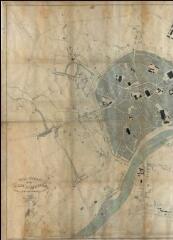 2 vues  - « Plan général de la ville d\'Auxerre et de ses abords dressé par Moreau, architecte voyer » (ouvre la visionneuse)