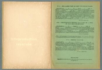 5 vues  - Registres du hameau de Laborde pour 1912 : registre des naissances. (ouvre la visionneuse)