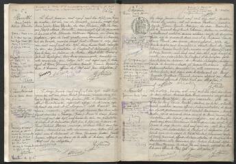 90 vues  - Registres d\'Auxerre pour 1917 : registre des naissances. (ouvre la visionneuse)