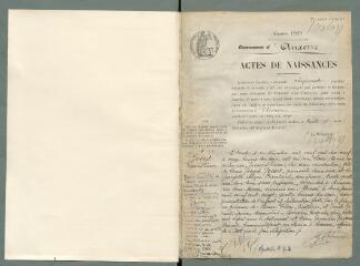 144 vues  - Registres d\'Auxerre pour 1920 : registre des naissances. (ouvre la visionneuse)
