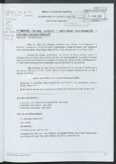 2 vues  - 2000-85 Secteur scolaire – échanges Auxerre-Roscoff – subvention exceptionnelle (ouvre la visionneuse)