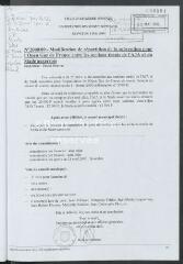 2 vues  - 2000-89 Modification de la répartition de la subvention pour l\'Open Gaz de France entre les sections tennis de l\'AJA et du Stade Auxerrois (ouvre la visionneuse)