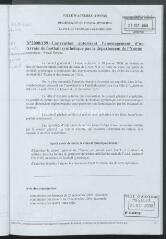 2 vues  - 2000-159 Convention autorisant l\'aménagement d\'un terrain de football synthétique par le département de l\'Yonne (ouvre la visionneuse)