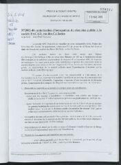 3 vues  - 2002-46 Autorisation d\'occupation du domaine public à la société Dacar, rue des Caillottes (ouvre la visionneuse)
