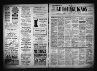 3 vues  - Le Bourguignon : journal de la démocratie radicale, n° 128, vendredi 16 décembre 1898 (ouvre la visionneuse)