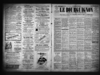 3 vues  - Le Bourguignon : journal de la démocratie radicale, n° 129, samedi 17 décembre 1898 (ouvre la visionneuse)