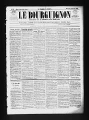 3 vues  - Le Bourguignon : journal de la démocratie radicale, n° 130, dimanche 18 décembre 1898 (ouvre la visionneuse)