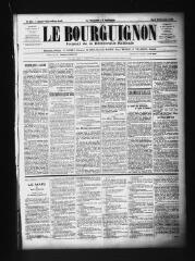 3 vues  - Le Bourguignon : journal de la démocratie radicale, n° 131, mardi 20 décembre 1898 (ouvre la visionneuse)