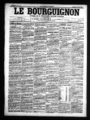 4 vues  - Le Bourguignon : journal de la démocratie radicale-socialiste, n° 143, vendredi 21 juin 1907 (ouvre la visionneuse)
