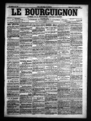 4 vues  - Le Bourguignon : journal de la démocratie radicale-socialiste, n° 253, mercredi 30 octobre 1907 (ouvre la visionneuse)