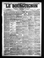 4 vues  - Le Bourguignon : journal de la démocratie radicale-socialiste, n° 293, mardi 17 décembre 1907 (ouvre la visionneuse)