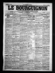 4 vues  - Le Bourguignon : journal de la démocratie radicale-socialiste, n° 202, samedi 29 août 1908 (ouvre la visionneuse)