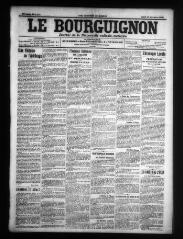 4 vues  - Le Bourguignon : journal de la démocratie radicale-socialiste, n° 265, jeudi 12 novembre 1908 (ouvre la visionneuse)