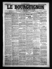 4 vues  - Le Bourguignon : journal de la démocratie radicale-socialiste, n° 298, dimanche 20 décembre 1908 (ouvre la visionneuse)