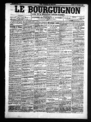 4 vues  - Le Bourguignon : journal de la démocratie radicale-socialiste, n° 301, samedi 25 décembre 1909 (ouvre la visionneuse)