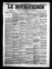 4 vues  - Le Bourguignon : journal de la démocratie radicale-socialiste, n° 1, samedi 1 janvier 1910 (ouvre la visionneuse)