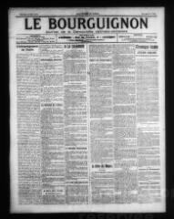 4 vues  - Le Bourguignon : journal de la démocratie radicale-socialiste, n° 68, mercredi 20 mars 1912 (ouvre la visionneuse)