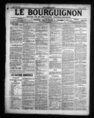 4 vues  - Le Bourguignon : journal de la démocratie radicale-socialiste, n° 104, jeudi 2 mai 1912 (ouvre la visionneuse)