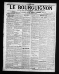 4 vues  - Le Bourguignon : journal de la démocratie radicale-socialiste, n° 16, mardi 20 janvier 1914 (ouvre la visionneuse)