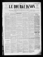 3 vues  - Le Bourguignon : journal de la démocratie radicale, n° 24, samedi 28 janvier 1899 (ouvre la visionneuse)