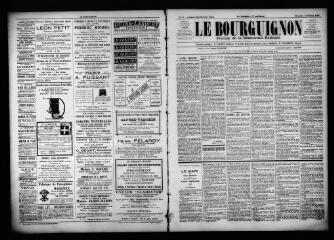 3 vues  - Le Bourguignon : journal de la démocratie radicale, n° 37, dimanche 12 février 1899 (ouvre la visionneuse)