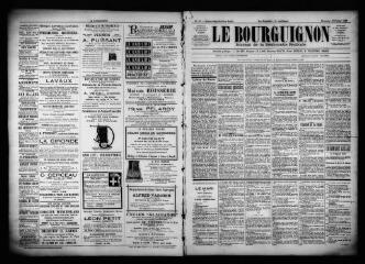 3 vues  - Le Bourguignon : journal de la démocratie radicale, n° 43, dimanche 19 février 1899 (ouvre la visionneuse)