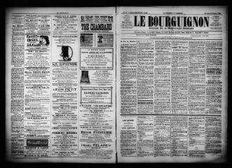 3 vues  - Le Bourguignon : journal de la démocratie radicale, n° 45, mercredi 22 février 1899 (ouvre la visionneuse)