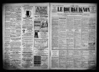 3 vues  - Le Bourguignon : journal de la démocratie radicale, n° 53, vendredi 3 mars 1899 (ouvre la visionneuse)
